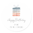 Modern Simple Chic Happy Birthday Greeting