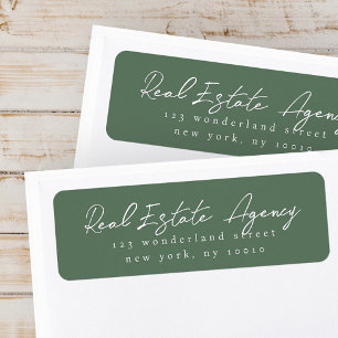 Modern Simple Chic Real Estate Business Holiday