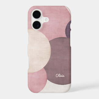 Modern Simple Circles Personalised