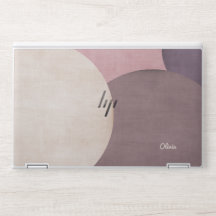 Modern Simple Circles Personalised