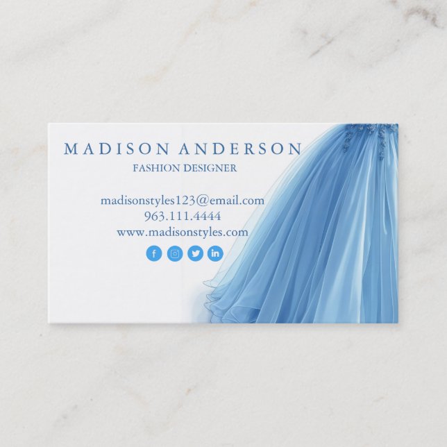 Modern Simple & Classic Designer  Business Card (Front)