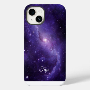 Modern Simple Colourful rainbow gradient galaxy se iPhone 14 Case