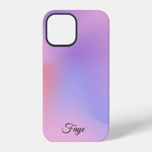 Modern Simple Colourful rainbow gradient galaxy se iPhone 12 Case