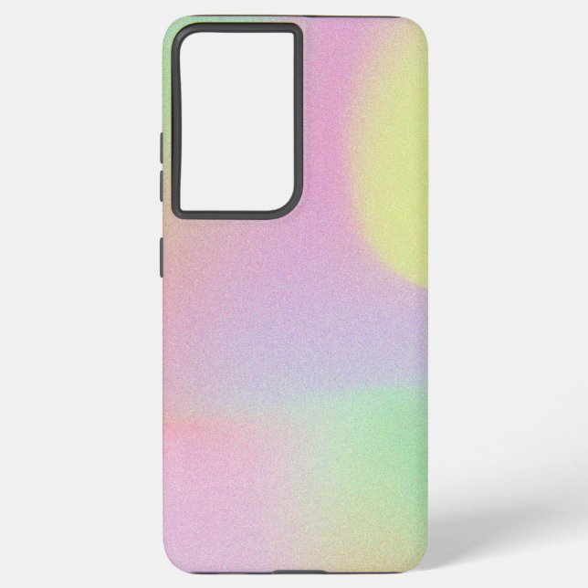 Modern Simple Colourful rainbow gradient galaxy se Samsung Galaxy S21 Ultra Case (Back)
