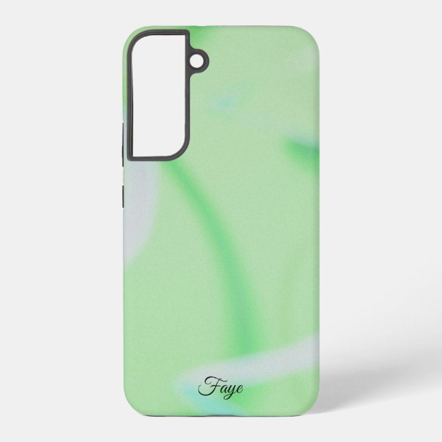 Modern Simple Colourful rainbow gradient galaxy se Samsung Galaxy S22+ Case (Back)