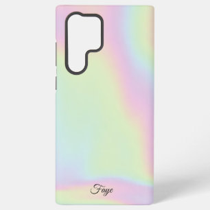 Modern Simple Colourful rainbow gradient galaxy se Samsung Galaxy Case