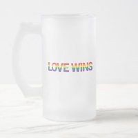 Modern, simple, colourful, vibrant design Love Win
