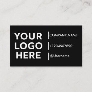 Modern Simple Contemporary and Professional Feel Business Card