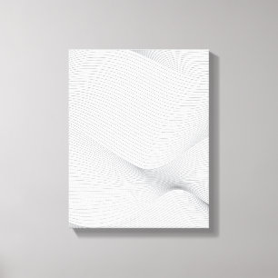 Modern, simple, cool, abstract motion wave pattern canvas print