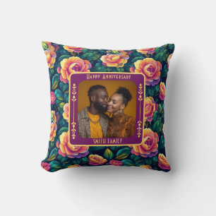 Modern  Simple Couple Throw Pillow