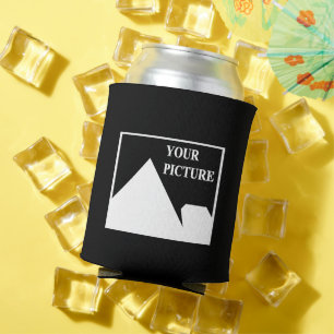 Modern Simple Create Your Own Wedding Picture Can Cooler