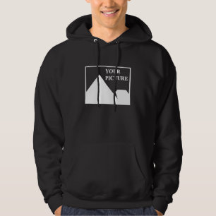 Modern Simple Create Your Own Wedding Picture Hoodie