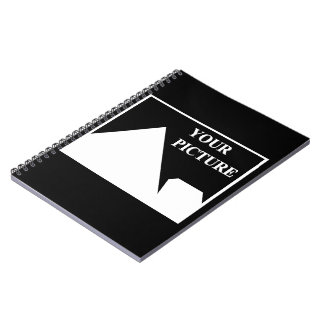 Modern Simple Create Your Own Wedding Picture Notebook