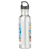  Modern Simple Custom 9 Images Collage Photos 710 Ml Water Bottle (Back)