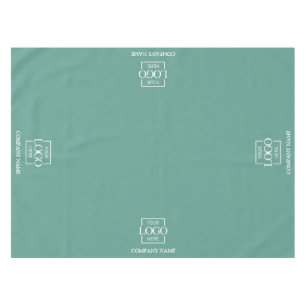 Modern Simple Custom Business Logo Promotional Tablecloth