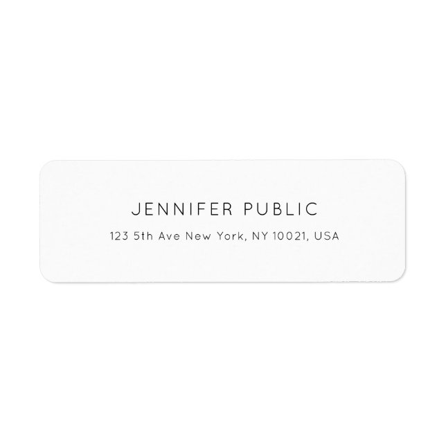 Modern Simple Design Professional Elegant Template (Front)
