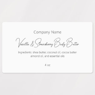 Modern Simple Elegant Beauty Skin Care Custom