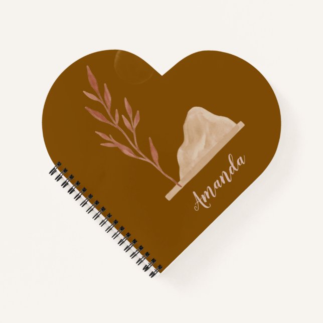Modern Simple Elegant Gift Notebook (Front)
