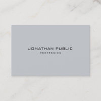Modern Simple Elegant Grey Template Professional