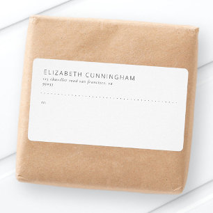 Modern Simple Elegant Minimalist Chic Shipping