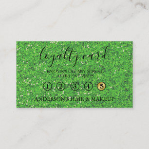 Modern Simple elegant typography Loyalty Card