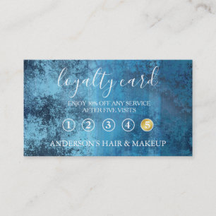 Modern Simple elegant typography Loyalty Card