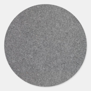 Modern Simple Faux Grey Felt Sticker Label