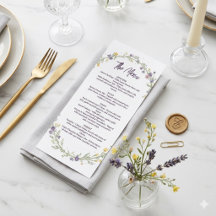 Modern simple Floral Boho Wedding