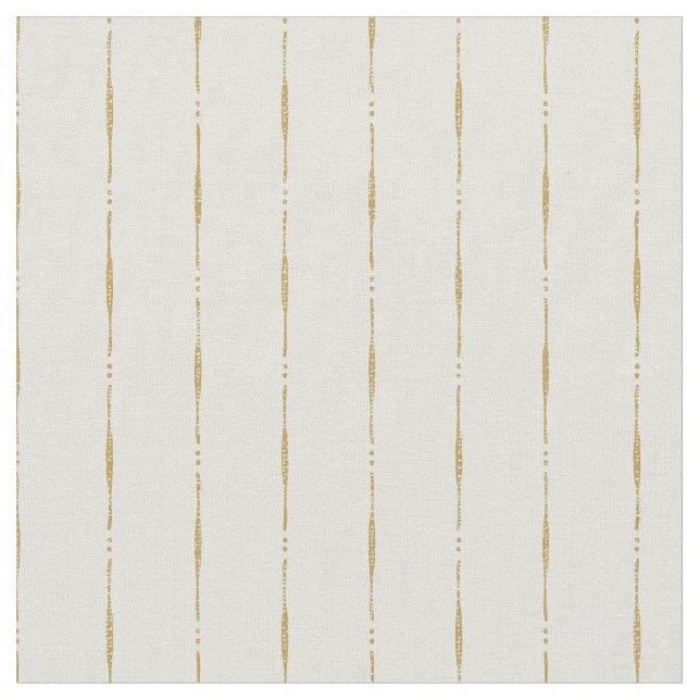 Modern simple geometric vertical thin stripes dots fabric (Close Up)