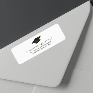 Modern Simple Graduation 2026 Return Address