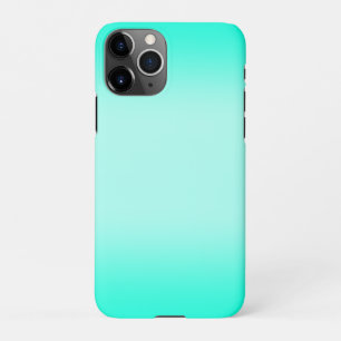 Modern Simple green Turquoise Gradient Colour iPhone 11Pro Case