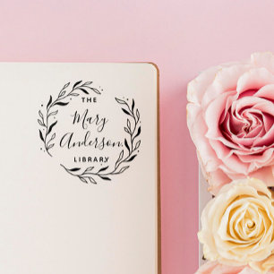 Modern Simple Leaves From The Library Of Rubber Stamp
