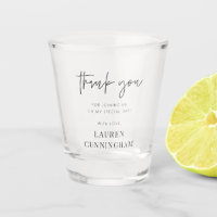Modern Simple Minimalist Chic Thank You