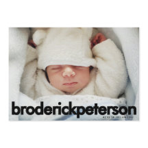 Modern Simple Newborn Photo Baby Birth