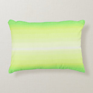 Modern Simple Pastel Green blue Colourful Gradient Decorative Cushion