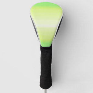 Modern Simple Pastel Green blue Colourful Gradient Golf Head Cover
