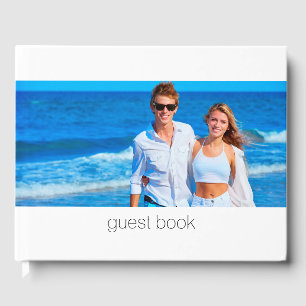 Modern Simple   Photo Guest Book