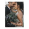 Modern Simple Photo Wedding Thank You Card W Note