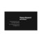 Modern Simple & Plain Affordable Business Card