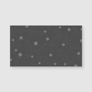 Modern, simple, playful, fun pattern of circles