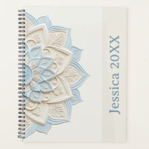 Modern Simple Pretty Colorful Cute Mandala Planner