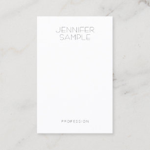 Modern Simple Professional Elegant Template Trendy Business Card