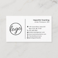 Modern Simple Professional Logo Social Media Icons