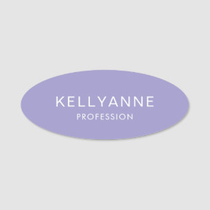 Modern Simple Professional Magnetic Name Tag