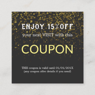 Modern Simple Salon Discount Coupon