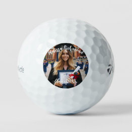 Modern Simple Spanish Photo Script | Custom Golf Balls