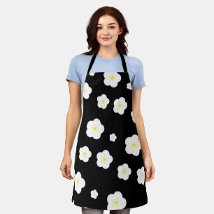 Modern Simple Spring Daisy flowers gradient Apron