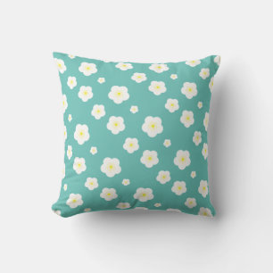 Modern Simple Spring Daisy flowers gradient Cushion