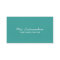 Modern & Simple Teacher Business Card