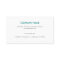 Modern & Simple teal blue Monogram Professional
